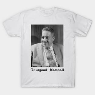 Thurgood Marshall Portrait T-Shirt